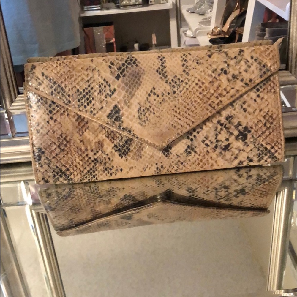 Snakeskin Aldo Clutch